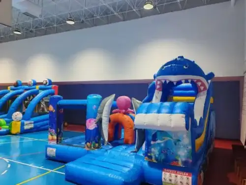 Shark Maze Bouncer and Slide – Exciting Deep Sea Experience 21 - Image 2 for rent | Estajer