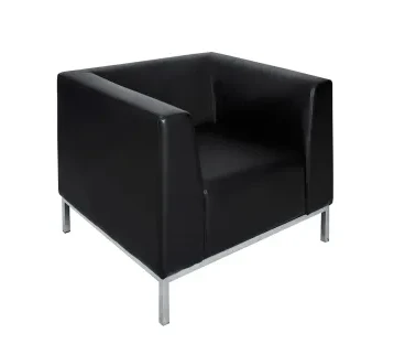 كنبة VIP مفردة بلون أسود فاخر ASBAL للإيجار | استأجر