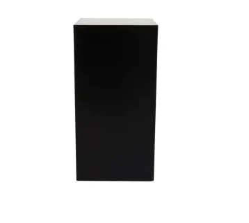 منصة خطابة سوداء مرتفعة للمؤتمرات والمناسبات NMWWO– ارتفاع 100 سم  للإيجار | استأجر