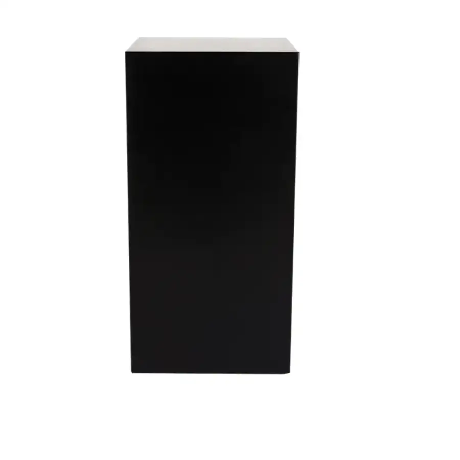 منصة خطابة سوداء مرتفعة للمؤتمرات والمناسبات NMWWO– ارتفاع 100 سم  - الصورة الرئيسية للإيجار | استأجر