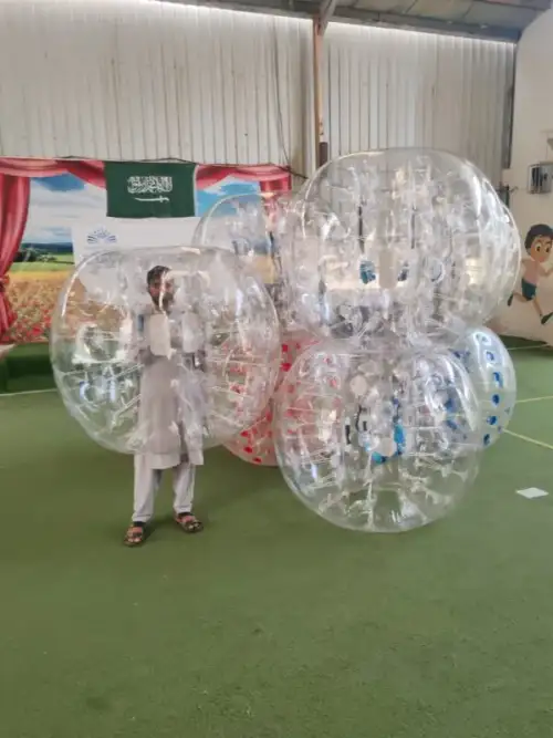 لعبة كور التصادم الهوائية الممتعة - للأطفال والمراهقين، لتجربة لعب حماسية وآمنة 61 - صورة 2 للإيجار | استأجر