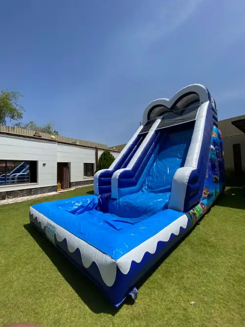 زحليقة مائية XL قابلة للنفخ للمهرجانات الصيفية - صورة 3 للإيجار | استأجر