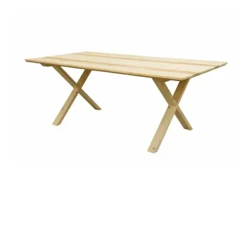 طاولة نزهة خشبية كلاسيكية TGSSW– طاولة خارجية بطول 2 متر للجلسات العائلية والمناسبات للإيجار | استأجر