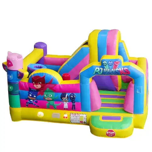 PJ Masks Bounce House (4×2.7×2.5 m) – Product No. 0092 - Main image for rent | Estajer