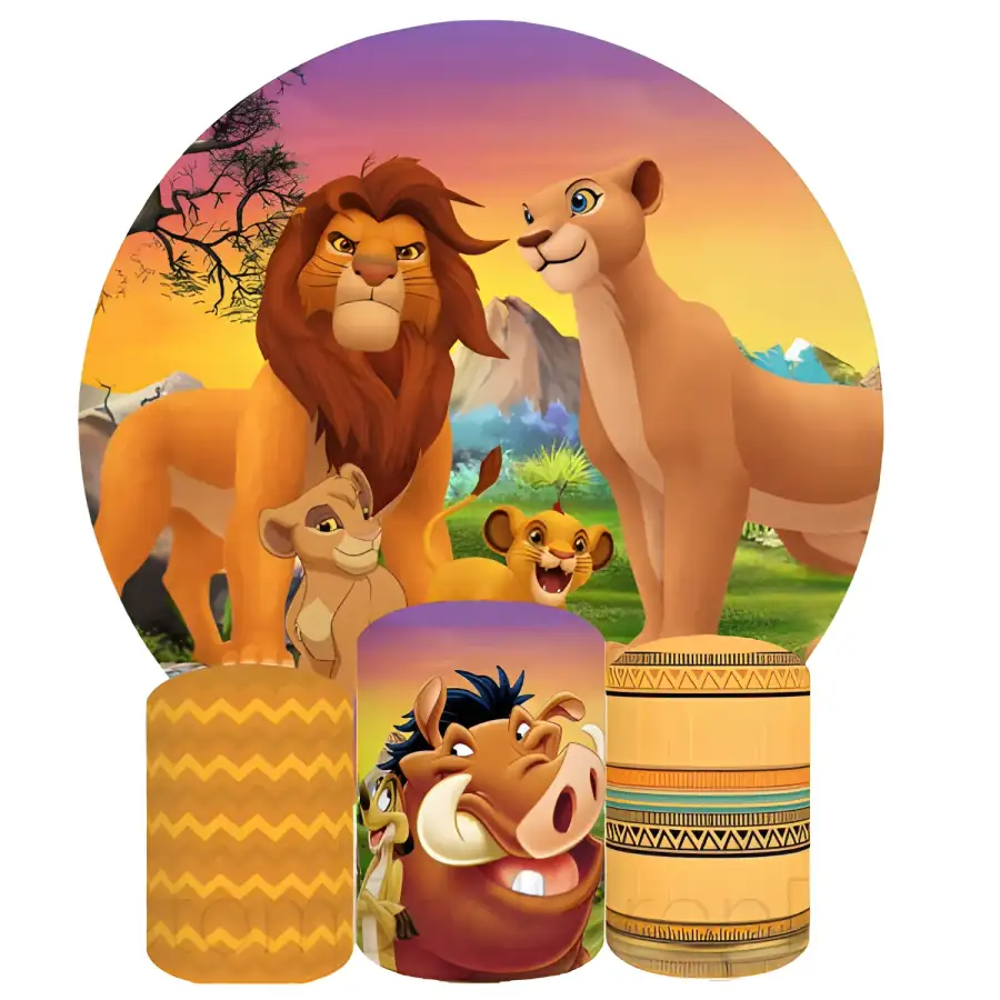Lion King Theme Party Setup 0170 - Main image for rent | Estajer