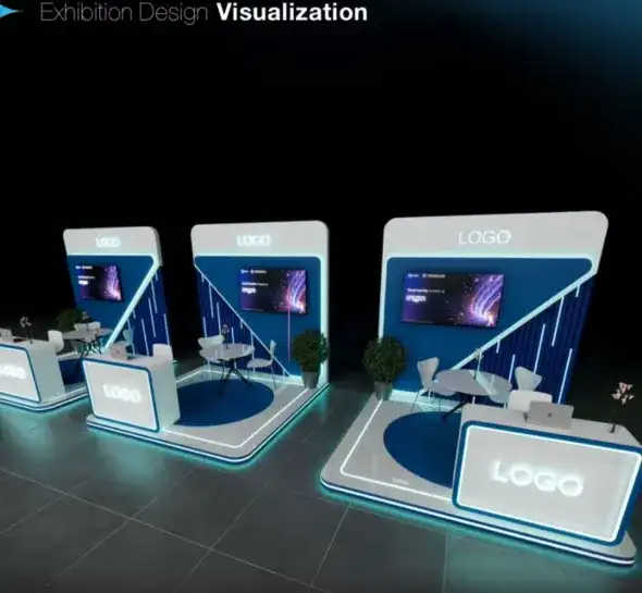 Exhibition and conference booth rental 3m*3m - Main image for rent | Estajer