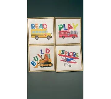 Children’s Art Wall Frame – Cinematic Decor for rent | Estajer