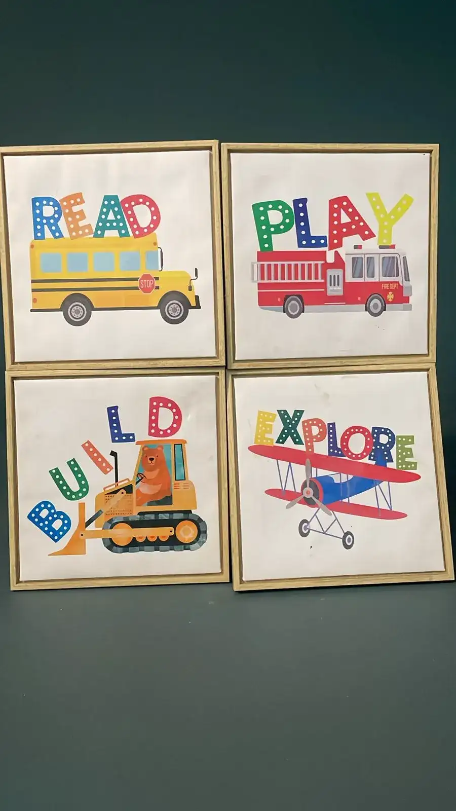 Children’s Art Wall Frame – Cinematic Decor - Main image for rent | Estajer