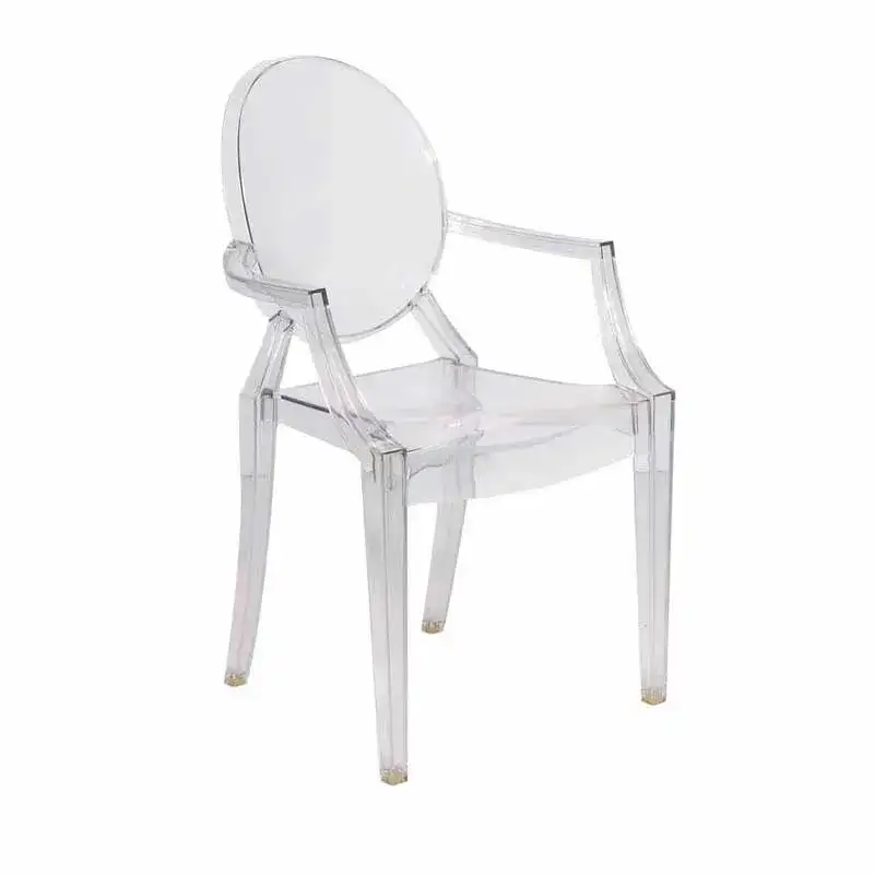 Louis Ghost Chair Clear CSNNP - Main image for rent | Estajer