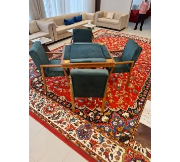 طاولة ألعاب بلوت فاخرة لـ 4 أشخاص | للايجار اليومي للإيجار | استأجر