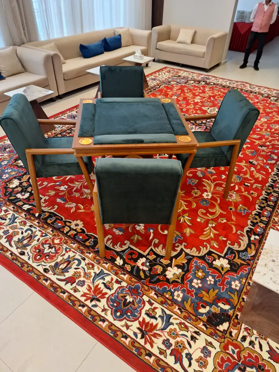 Luxurious Baloot Game Table for 4 People | Daily Rental - Main image for rent | Estajer