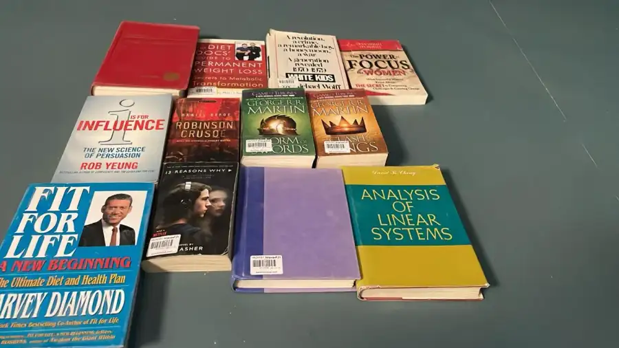 Assorted Book Collection – Prop filming  - Main image for rent | Estajer