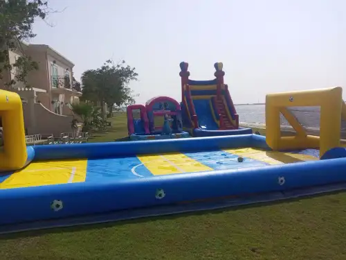 ملعب صابوني متوسط الحجم - للعب الحركي الممتع في الهواء الطلق 2 - صورة 2 للإيجار | استأجر