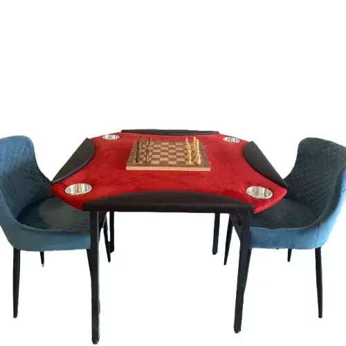Chess Table with 2 Luxury Chairs  – Elegant Setup for Mind Game Lovers 142 - Main image for rent | Estajer