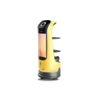 روبوت KettyBot – روبوت تقديم واستقبال إعلاني بتصميم ذكي مثالي للتسويق والفعاليات للإيجار | استأجر