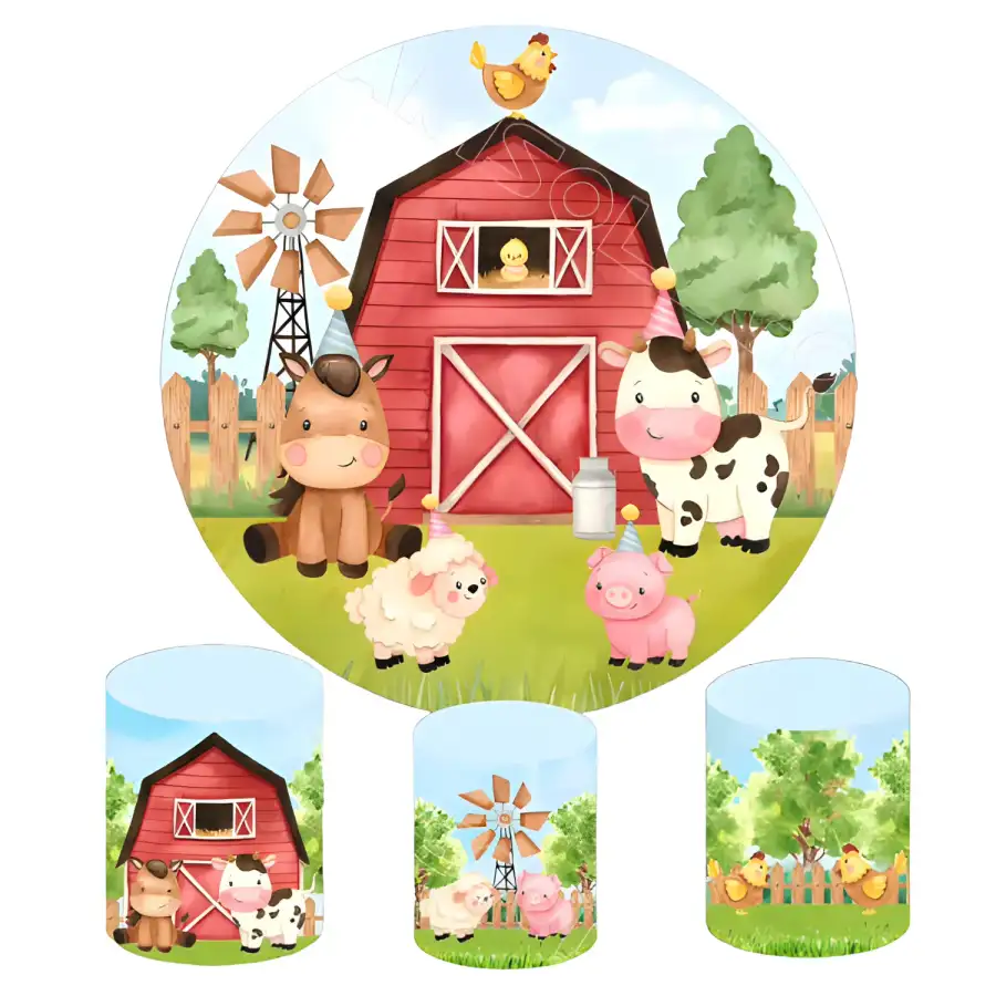 Animal Barn Theme Party Decoration0167 - Main image for rent | Estajer