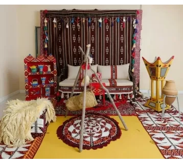 ركن شعبي تراثي متكامل للإيجار | استأجر