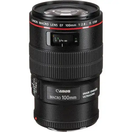 Canon EF 100mm f/2.8L Macro IS USM Lens - Main image for rent | Estajer