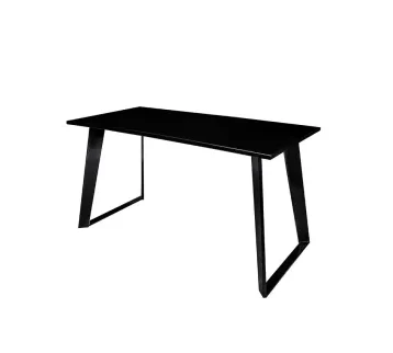 طاولة طعام كاستنر سوداء - 6 أشخاصTGBMM1 | طاولة مستطيلة للإيجار للإيجار | استأجر