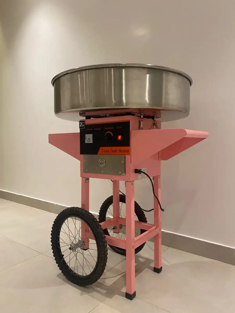 آلة غزل البنات لتقديم الحلوى في الحفلات والمناسبات - الصورة الرئيسية للإيجار | استأجر