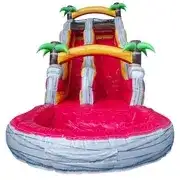 زحليقة الواحة المائية – Oasis Water Slide رقم المنتج 0079 - صورة 2 للإيجار | استأجر