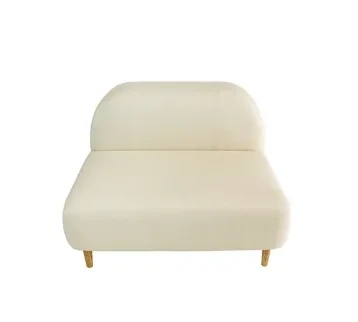  كنبة وسط "باليرمو" بلون البيج STQHF– تصميم عصري مريح للمجالس والفعاليات للإيجار | استأجر