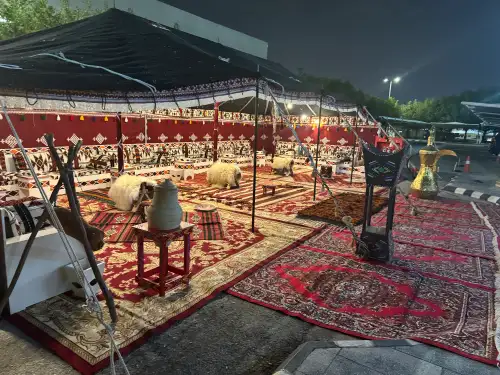 Traditional Tent 6×12m – Black or White Bedouin Style - Image 5 for rent | Estajer