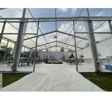 European-Style Tent – Custom Sizes | Price per Square Meter for rent | Estajer