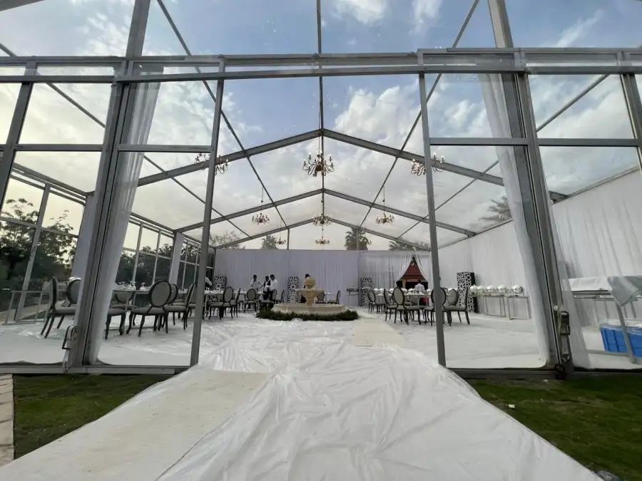 European-Style Tent – Custom Sizes | Price per Square Meter - Main image for rent | Estajer