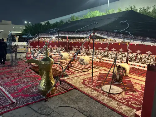 Traditional Tent 6×12m – Black or White Bedouin Style - Image 4 for rent | Estajer