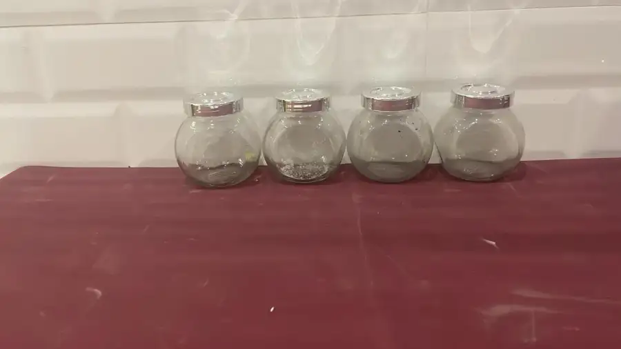 Small Glass Jars – Film Production Props - Main image for rent | Estajer