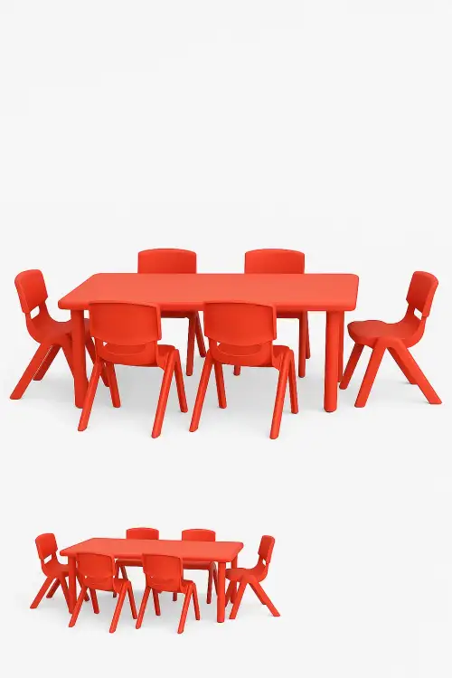 Kids Table with Chairs Set 0054 - Image 4 for rent | Estajer