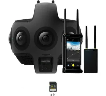  كاميرا Insta360 Titan 11K سينمائية 360/VR للإيجار | استأجر