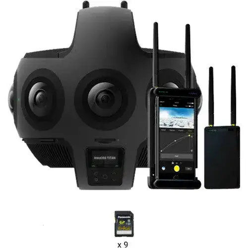  كاميرا Insta360 Titan 11K سينمائية 360/VR - الصورة الرئيسية للإيجار | استأجر