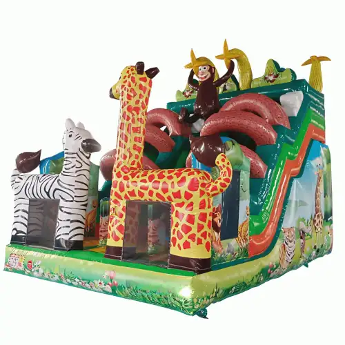 نطيطة مغامرات الأدغال مرح للاطفال  – رقم المنتج  0222 - صورة 3 للإيجار | استأجر