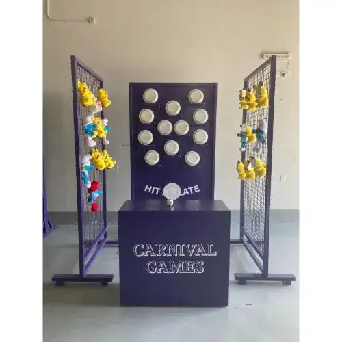 كرنفال بوث تصويب الصحون 0184 – ألعاب ترفيهية احتفالات وأعياد ميلاد - صورة 2 للإيجار | استأجر