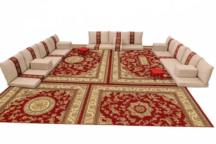 جلسة أرضية شعبية فاخرة  لشخصين - الصورة الرئيسية للإيجار | استأجر