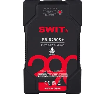 بطارية رقمية متعددة الفتحات على شكل حرف D من SWIT PB-S290S، 290 واط/ساعة (تركيب رأسي) للإيجار | استأجر