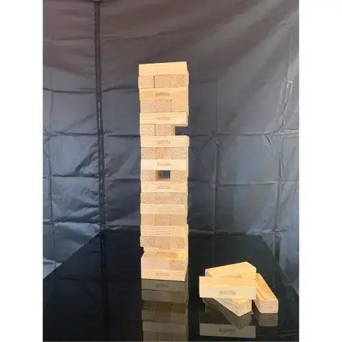 Giant Jenga  with Table 0120 - Image 3 for rent | Estajer