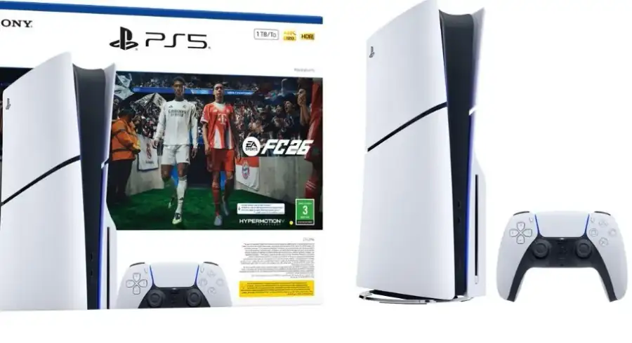 بلاي ستيشن 5 مع لعبة FC26 - الصورة الرئيسية للإيجار | استأجر