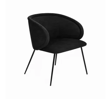 كرسي بوني الأسود الفاخر ARBBF– كرسي أنيق وعصري للتأجير في الفعاليات والمناسبات للإيجار | استأجر