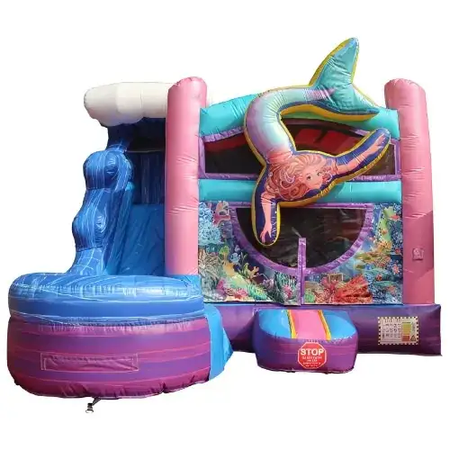 قلعة نطيطات ضخمة قصر ميرميد البحري"– رقم المنتج 0012 - الصورة الرئيسية للإيجار | استأجر