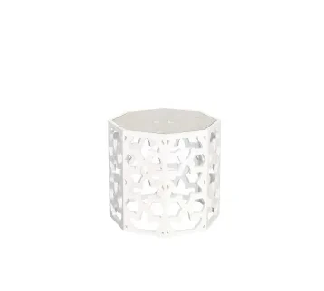 طاولة جانبية "مدينة" بتصميم أبيض أنيقFPGWO – طاولة دائرية للإيجار للإيجار | استأجر