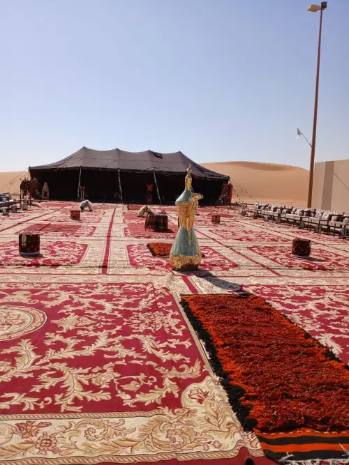 Traditional  Tent 8×16m – Black or White Bedouin Style - Image 2 for rent | Estajer