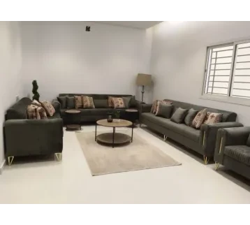 Modern Olive Green 7-Seater Sofa Set (Decor filming)  for rent | Estajer