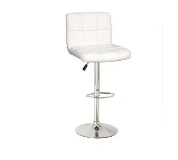 كرسي بار أبيض شفاف بتصميم عصريLSWAL – ميريديانا  للإيجار | استأجر