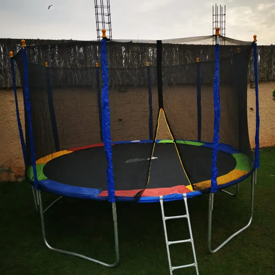 12ft Net Trampoline – Perfect for Families and Open Spaces 28 - Main image for rent | Estajer