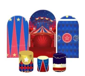  ثيم السيرك الكبير 0306 – ديكور حفلات مميز للإيجار | استأجر