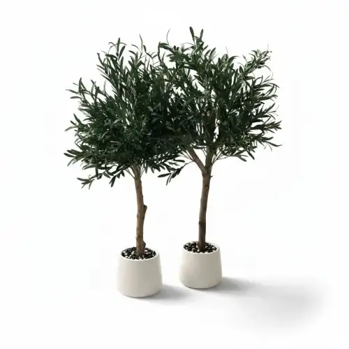 شجرة زيتون صناعية ديكورية صغيره  - صورة 4 للإيجار | استأجر