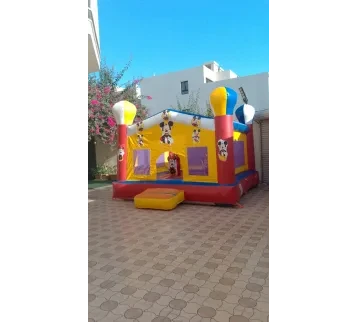 نطيطة مع زحليقة جافة بتصميم ميكي ماوس للإيجار | استأجر